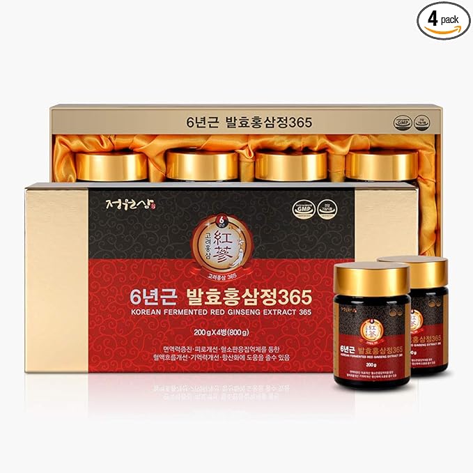 6 Years Fermented Red Ginseng Extract 365 (200gx4bottles) (200gx4bottles)
