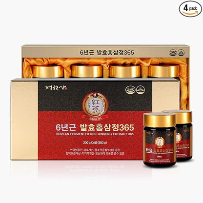 6 Years Fermented Red Ginseng Extract 365 (200gx4bottles) (200gx4bottles)