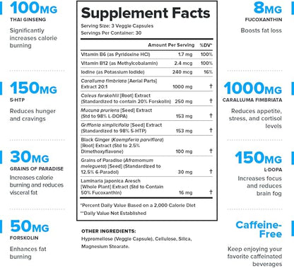 Legion Phoenix Thermogenic Fat Burners & Weight Loss Pills - 30 Serv, 90 Capsules