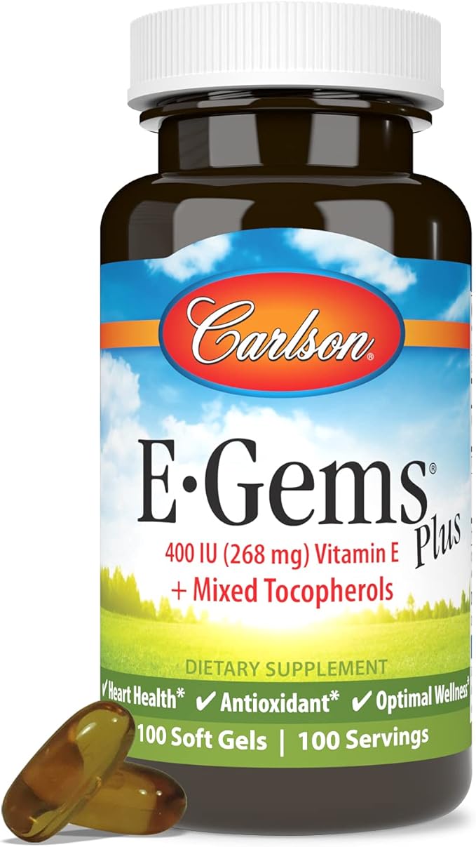 Carlson - E-Gems Plus, 400 IU (268 mg), 100 Soft