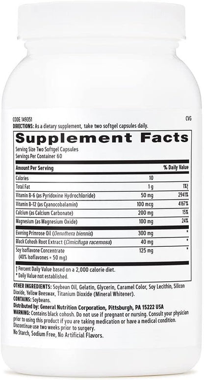GNC Women's Phytoestrogen Formula 120 Softgels