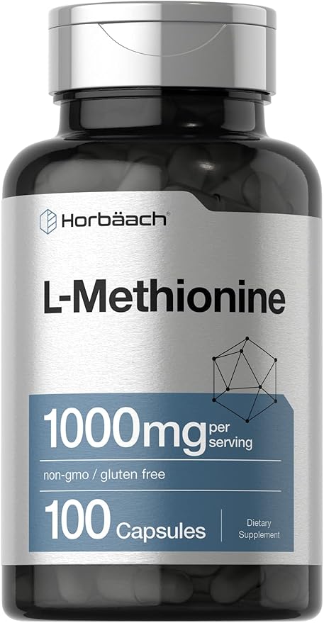 Horbäach L-Methionine 1000mg 100 Capsules
