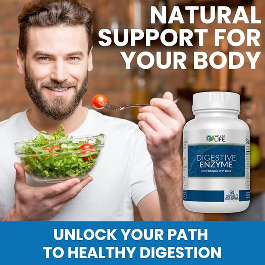 Digestive Enzyme: 700mg, 60 Vegetarian Capsules,