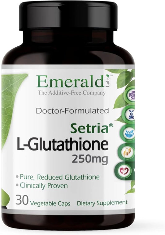 EMERALD LABS Setria L-Glutathione 30 Vegetable