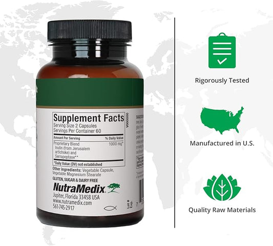 NutraMedix Serrapeptase Capsules 1,000mg (120 Vegetarian