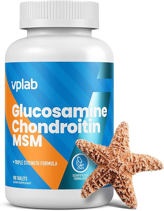 VPLab Glucosamine Chondroitin MSM Complex 2KCl, Chondroitin 180