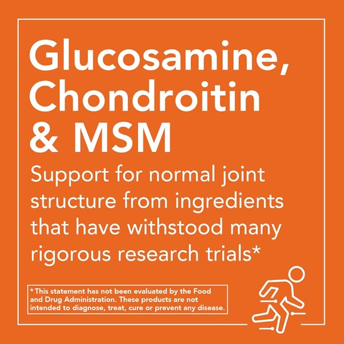 NOW Supplements, Glucosamine & MSM (GreenGrown® 240 Veg
