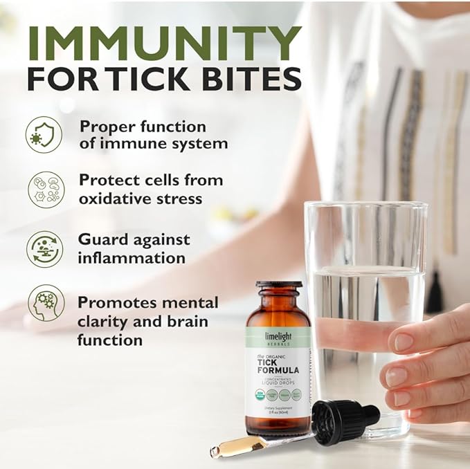 The Organic Tick Formula: Enhanced Immune 60 Servings
