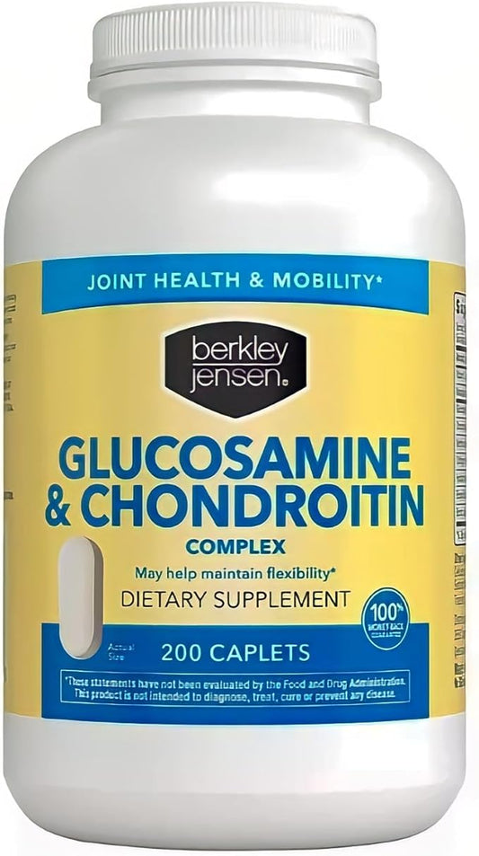 Berkley Jensen Glucosamine Chondroitin MSM Boswellia Complex 200 Caplets 1)