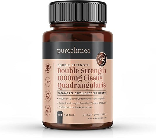 Double Strength Cissus Quadrangularis 1000mg x 180 Veggie