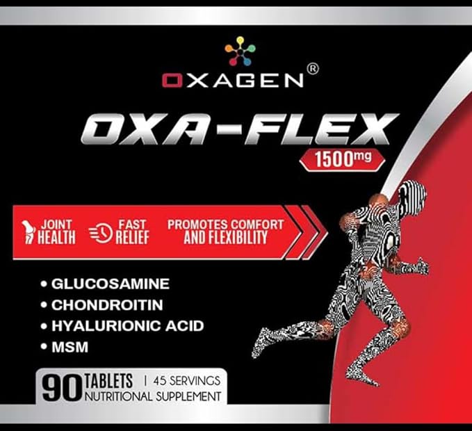 Glucosamine chondroitin msm hyaluronic Acid Oxa-Flex 90 tab