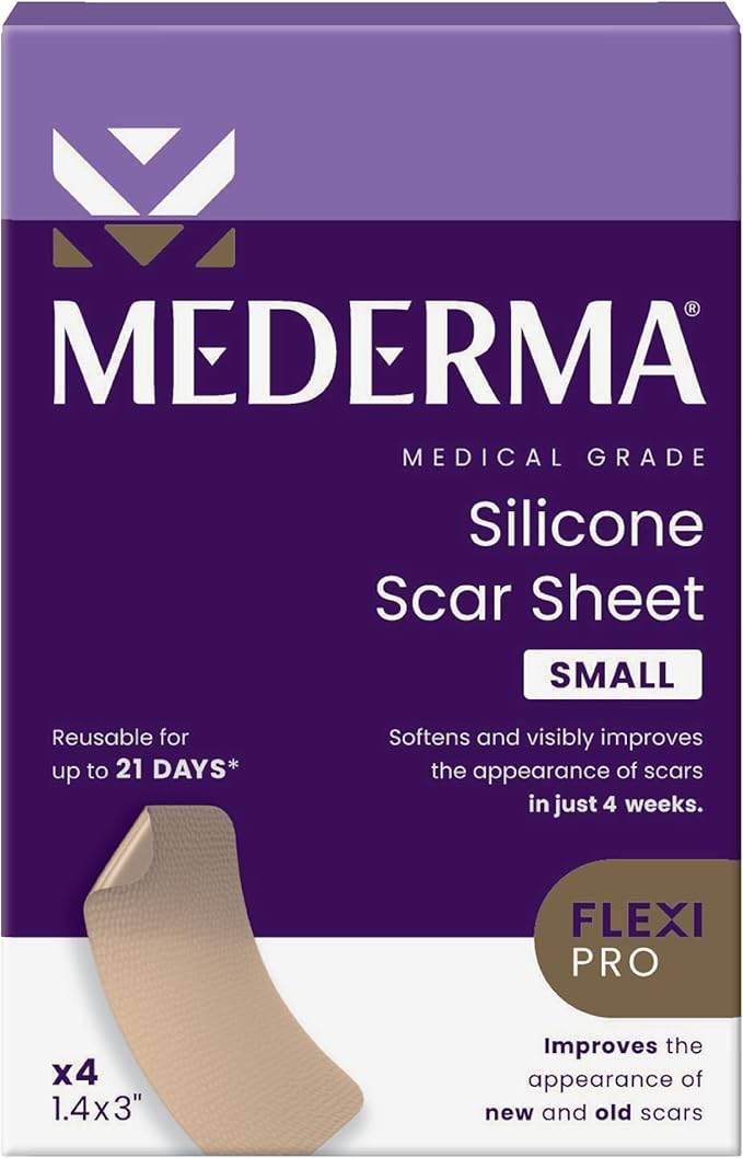 Mederma Medical Grade Silicone Scar Sheets; 4 Count