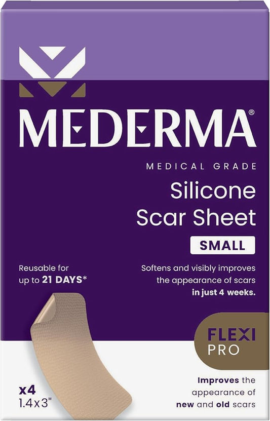 Mederma Medical Grade Silicone Scar Sheets; 4 Count