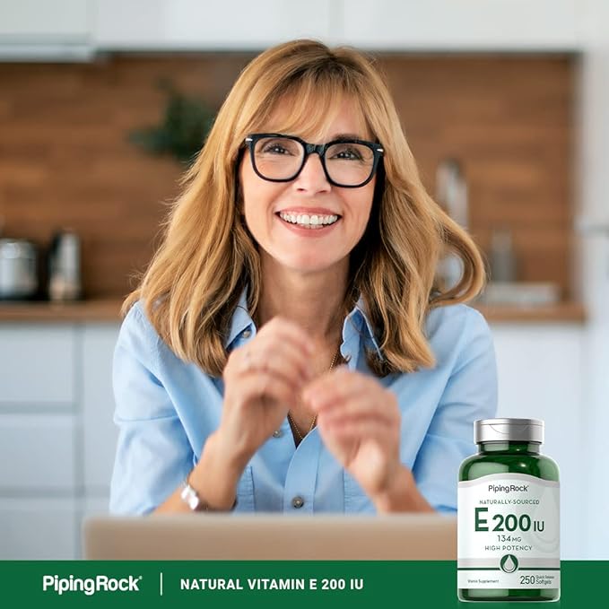 Piping Rock Vitamin E 200 IU 250 Softgel