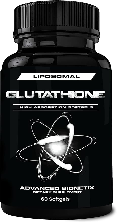 Liposomal Glutathione Supplement Antioxidant Supplement w/Gluta-IV™, 60Total Liposomal