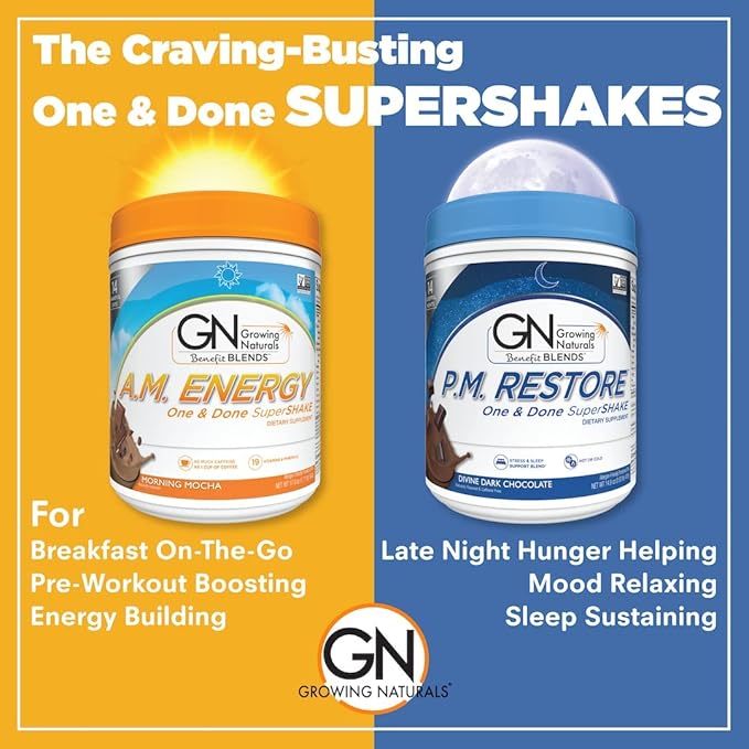 P.M. Restore SuperShake, Divine Dark Chocolate, 16 Ounce