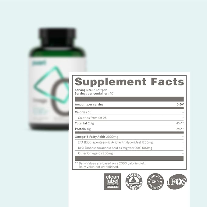 Puori Health Essentials Bundle Pack 3 Bottles 120 Capsules 3 Fish D3 -