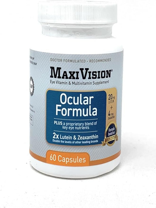 MaxiVision® Ocular Formula AREDS2 - 1 Bottle (60 Capsules)