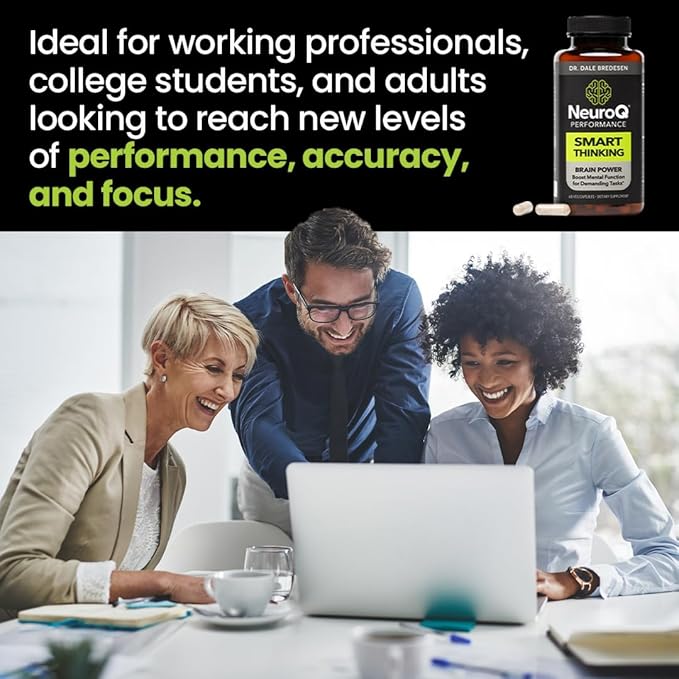 LifeSeasons NeuroQ Smart Thinking Supplement Pills 60 Capsules