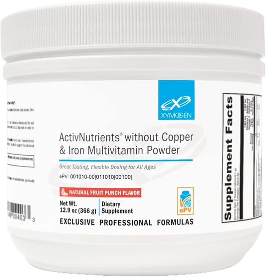 XYMOGEN ActivNutrients without Copper & Iron (12.9 oz)