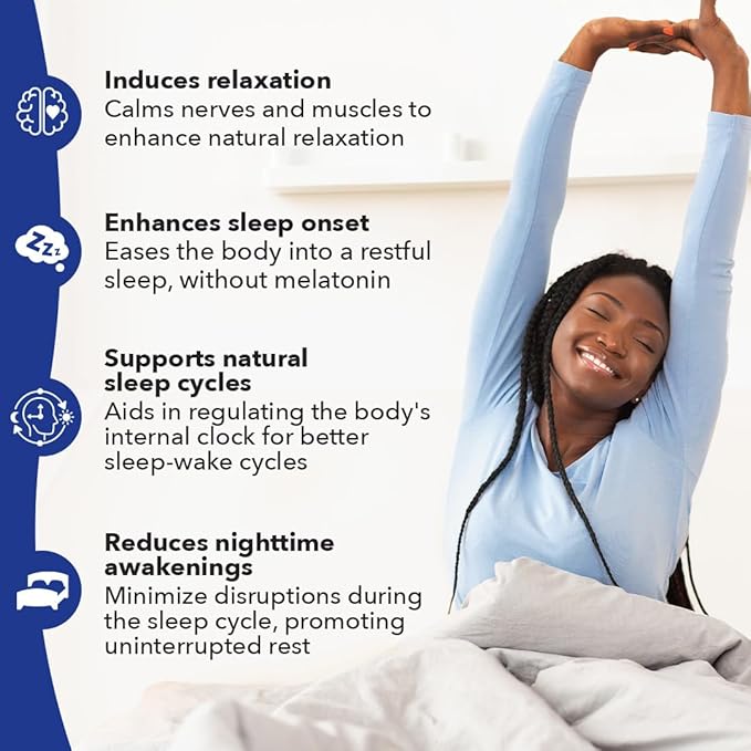 LifeSeasons Rest-ZZZ Melatonin Free 60 Capsules