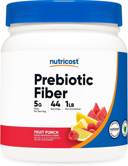 Nutricost Prebiotic Fiber Powder (1 LB,