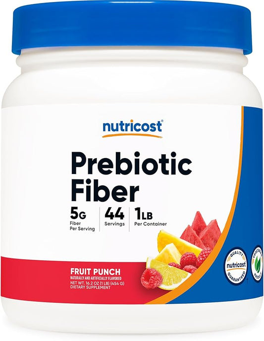 Nutricost Prebiotic Fiber Powder (1 LB,