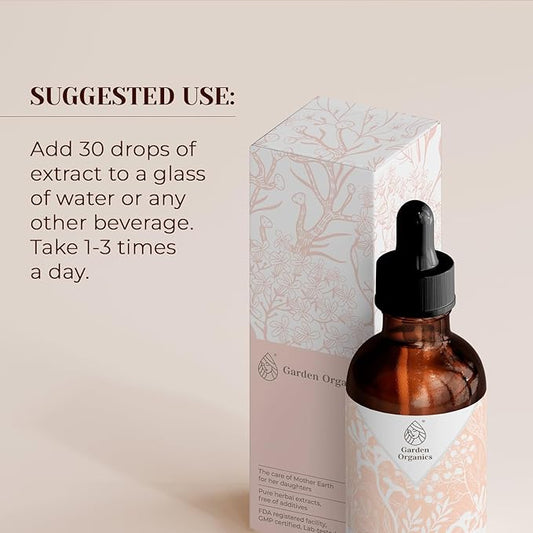 Ginkgo Biloba Alcohol-Free Natural Tincture Extract, 100% Ginkgo (2 fl