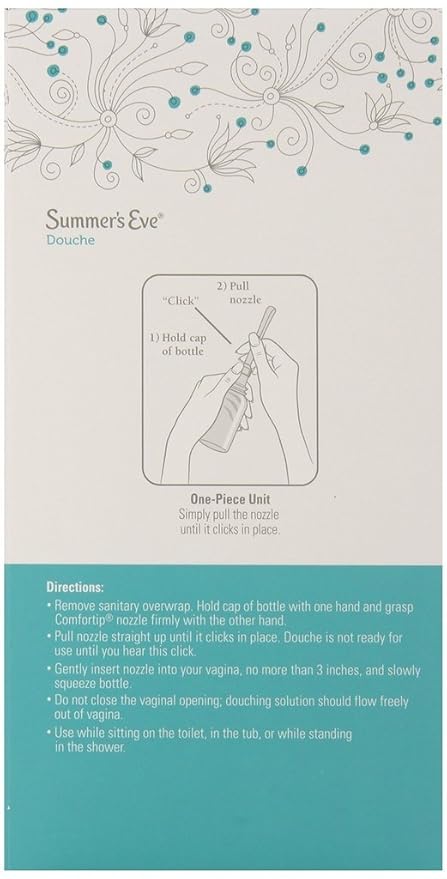 (Pack of 4 Bottles) Summer's Eve 4.5oz Bottles. 4 Bottles, 4.5oz Each