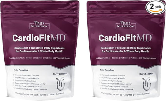1MD Nutrition CardioFitMD 30 Servings (2-Pack)