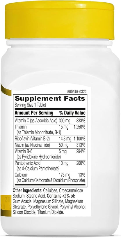 21st Century Healthcare, B Complex Plus 100 Count 1)