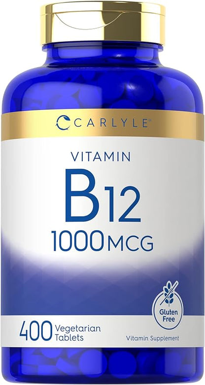 Carlyle Vitamin B12 1000mcg 400 Tablets