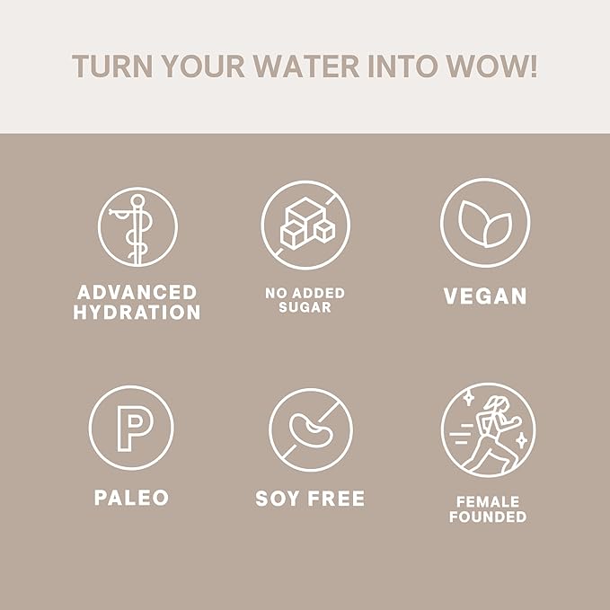 Cure Hydration | Plant-Based Electrolyte Drink Mix | No Added Sugar | FSA & HSA | Non-GMO | Vegan | 28ct - Tropical Variety Pack