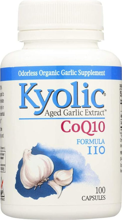 Garlic Extract w/ Co-Q-10 Formula 110, 100 caps