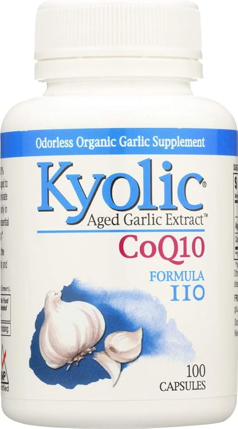 Garlic Extract w/ Co-Q-10 Formula 110, 100 caps