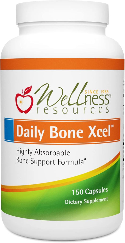 Daily Bone Xcel High Absorption Calcium K1, K2 K2 (150 (150 Capsules)