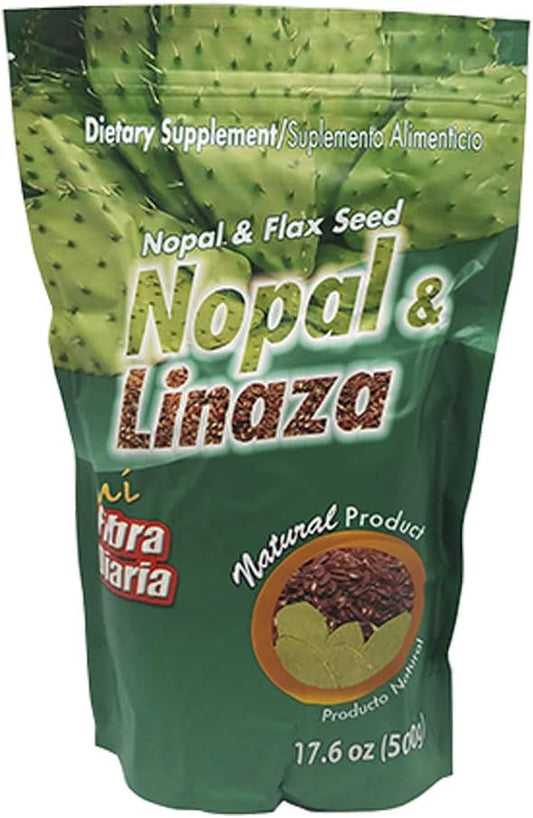 Nopal & Linaza. Nopal Cactus and 17.6 oz.