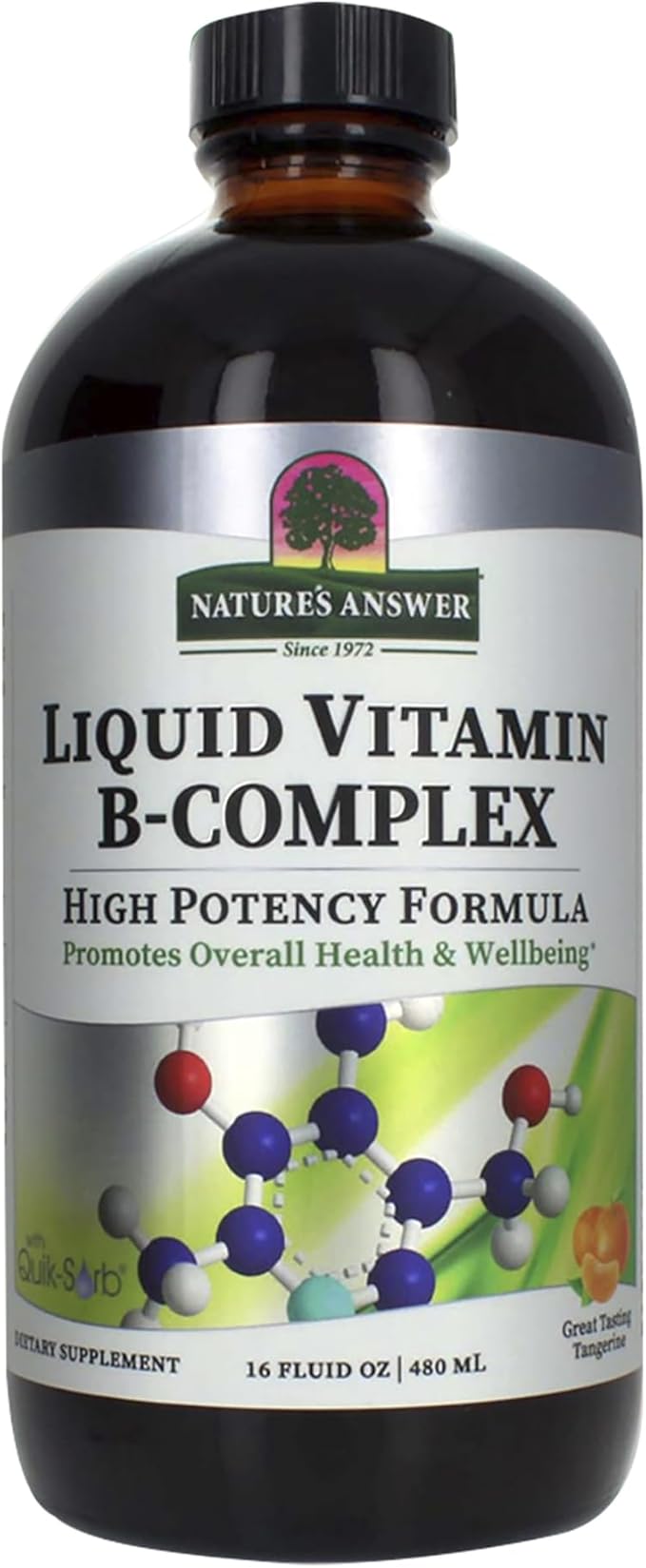 Nature's Answer Liquid Vitamin B-Complex Supports 16oz