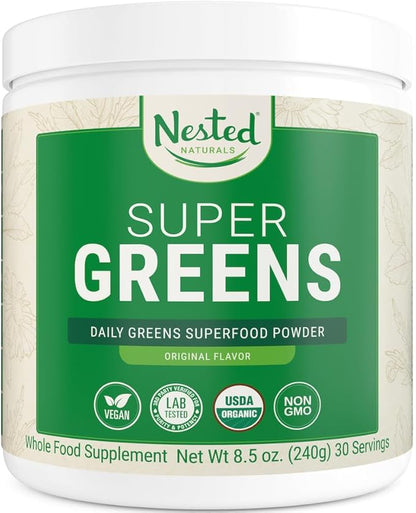Super Greens Daily Greens Superfood Powder w/20+ Whole 30 Servings