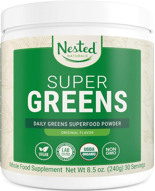 Super Greens Daily Greens Superfood Powder w/20+ Whole 30 Servings