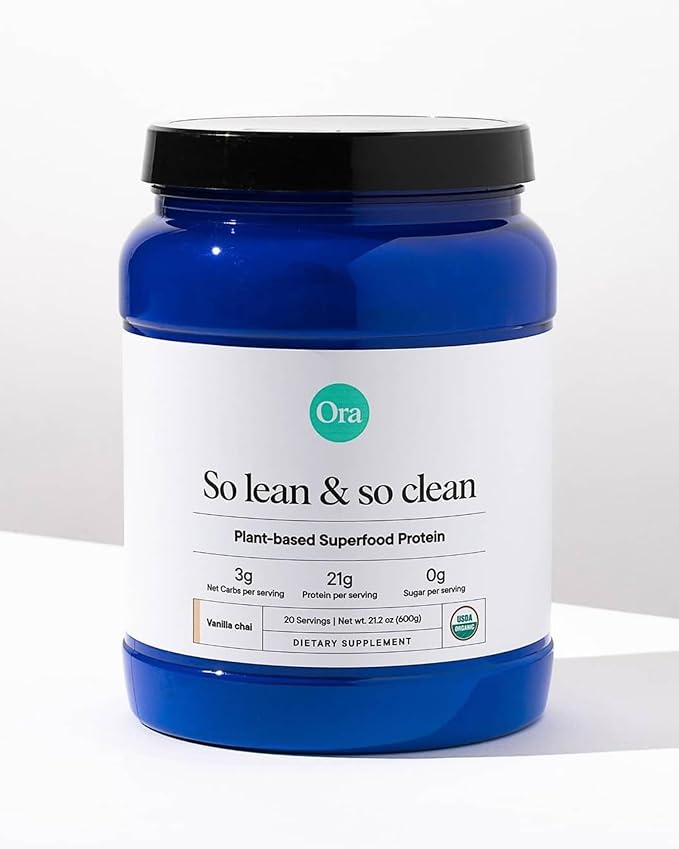 Ora Organic Vegan Protein Powder 21g Plant