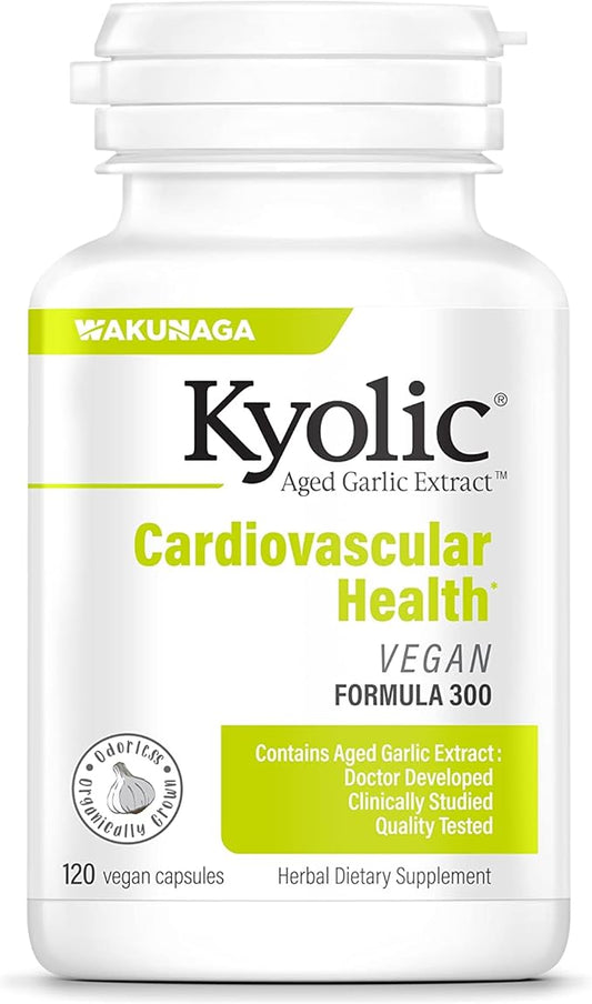 Kyolic Aged Garlic Extract Formula 300 120 Capsules