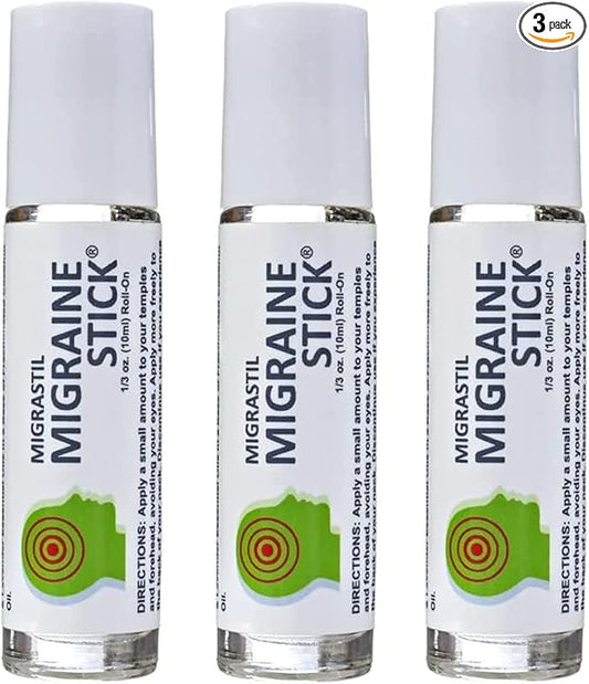 Basic Vigor Migrastil Migraine Stick 3-Pack