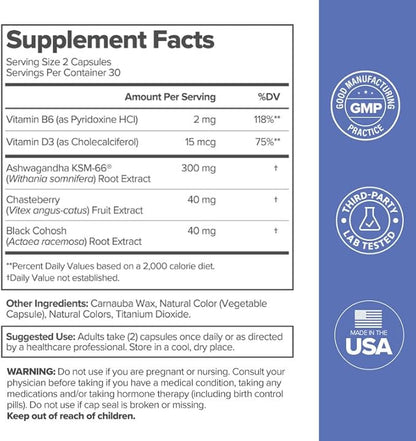 MENO Vitamins for Menopause, 30 Servings 2) - KSM-66 -