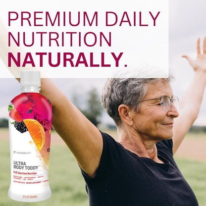 Youngevity Ultra Body Toddy™ - 100+ Nutrient Mega Multi-Vitamin Mineral Supplement for Men and Women - Enhanced Absorption - Phytonutrients - Amino Acids (32 Fl Oz, Pack of 2)