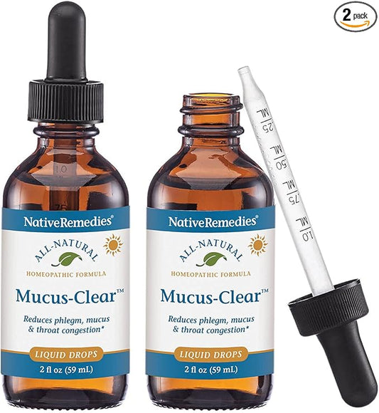 Native Remedies Mucus-Clear 2 Pack