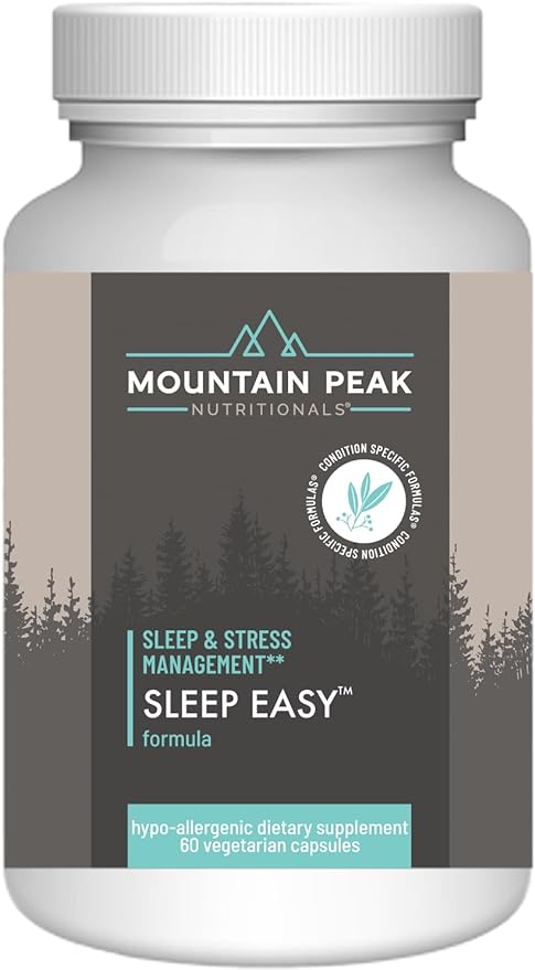 Mountain Peak Nutritionals Sleep Easy 5-HTP, Amino (60 Capsules)