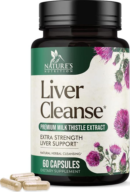 Liver Cleanse Detox & Repair Formula 60 Capsules