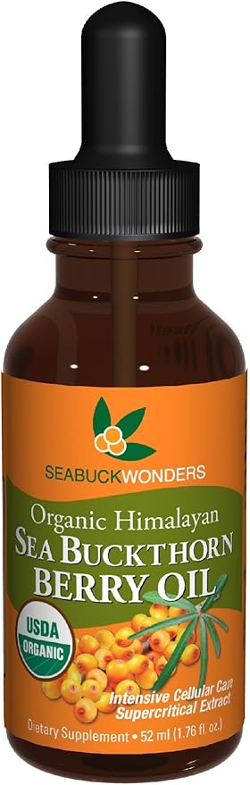 Omega-7 Complete 120 Softgels & Organic 1.76oz for