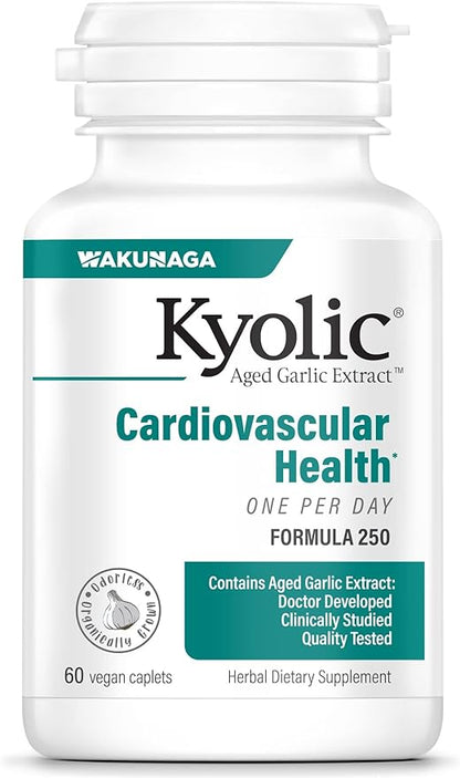 Kyolic Aged Garlic Extract Formula 250, 60 Vegan